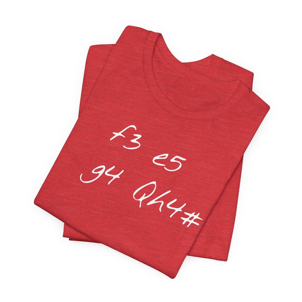 2 move Checkmate Unisex Tee