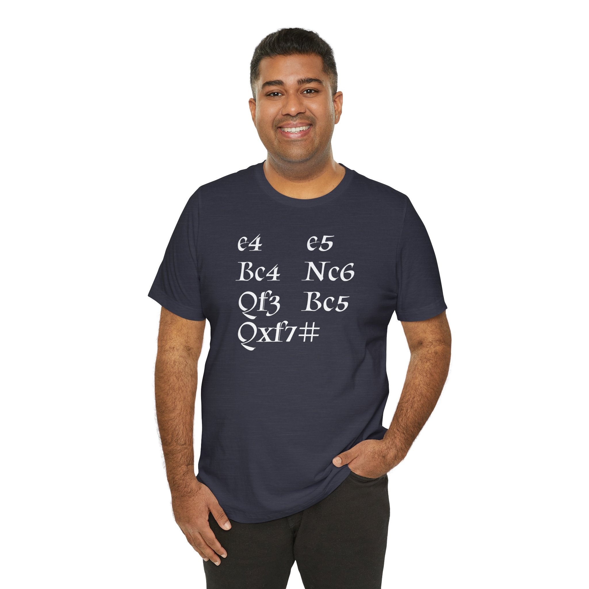 4 move Checkmate Unisex Tee