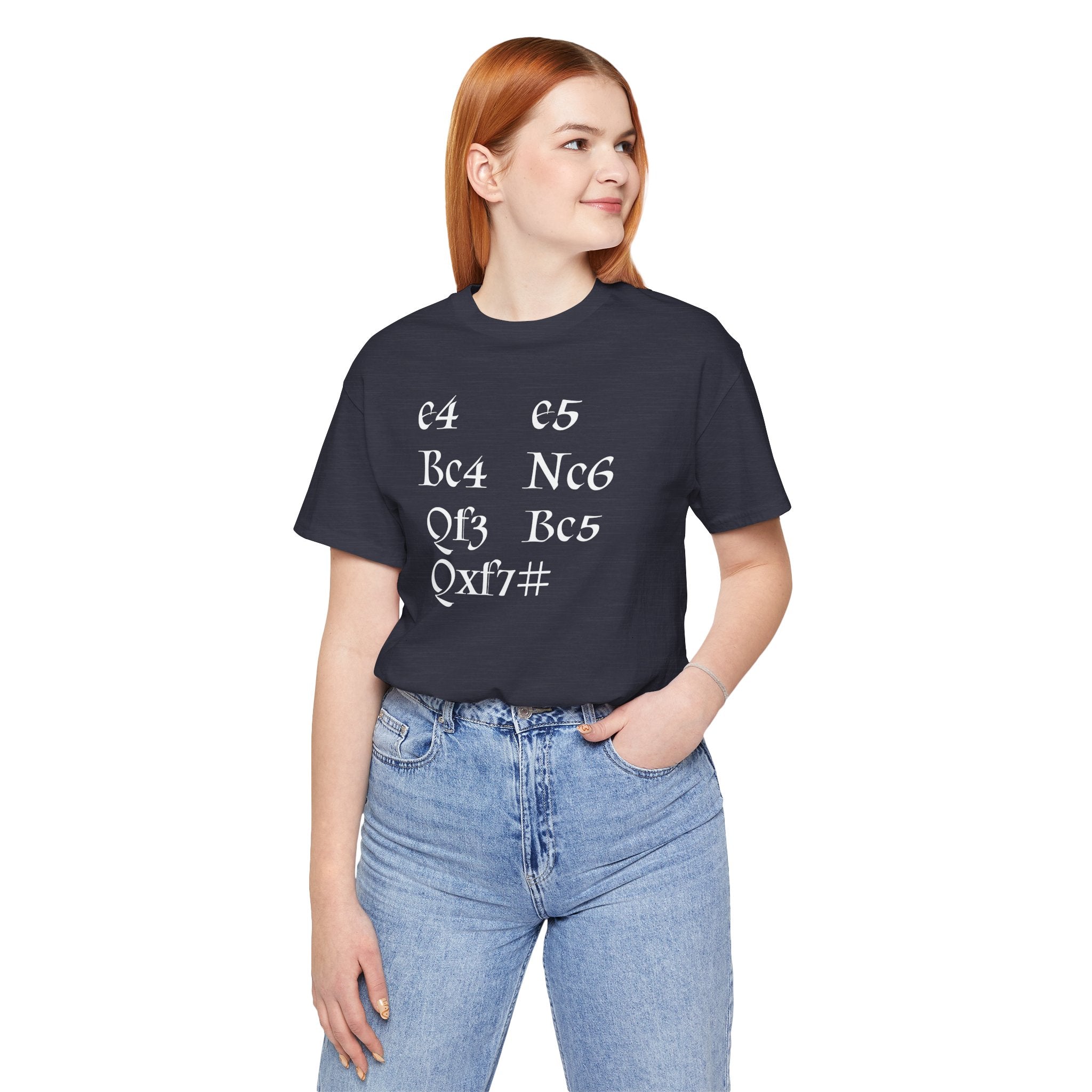 4 move Checkmate Unisex Tee