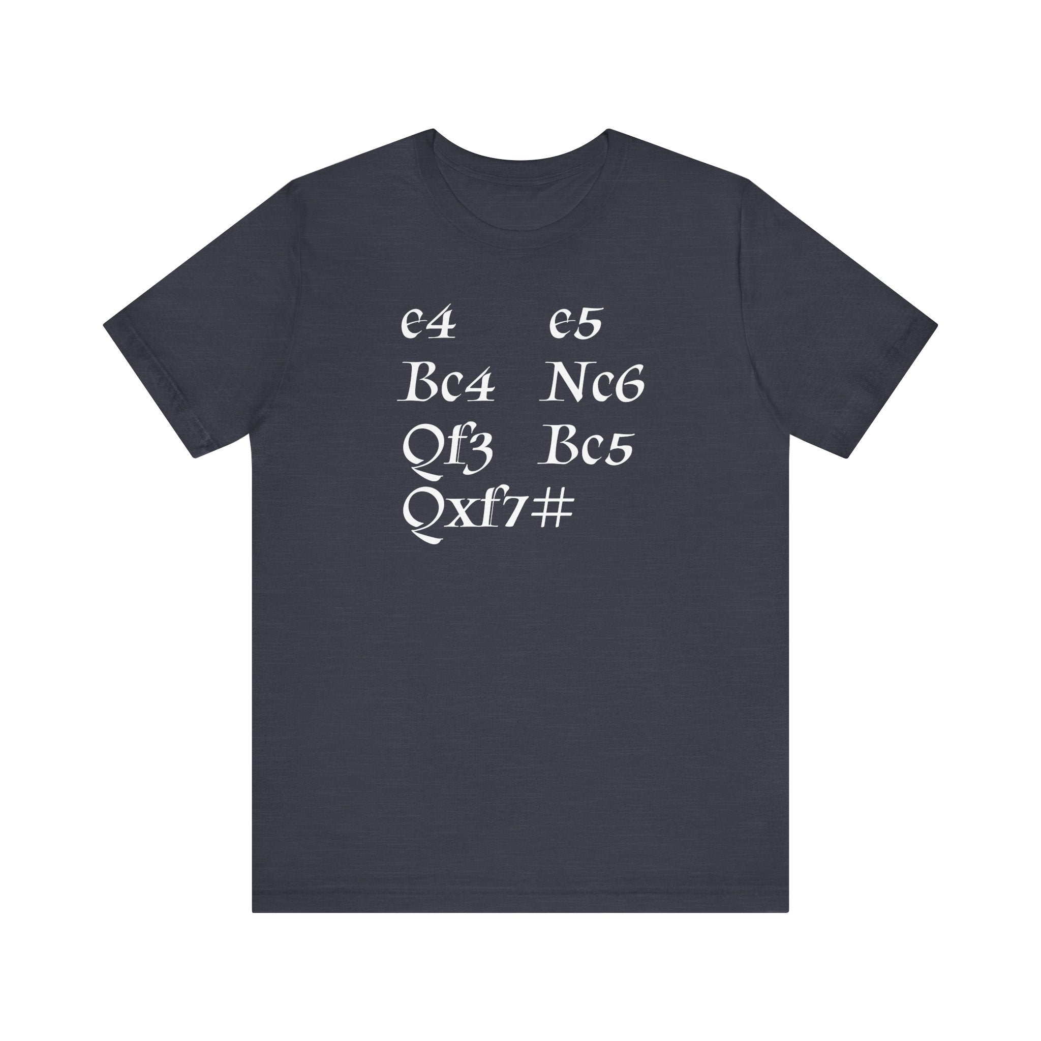 4 move Checkmate Unisex Tee