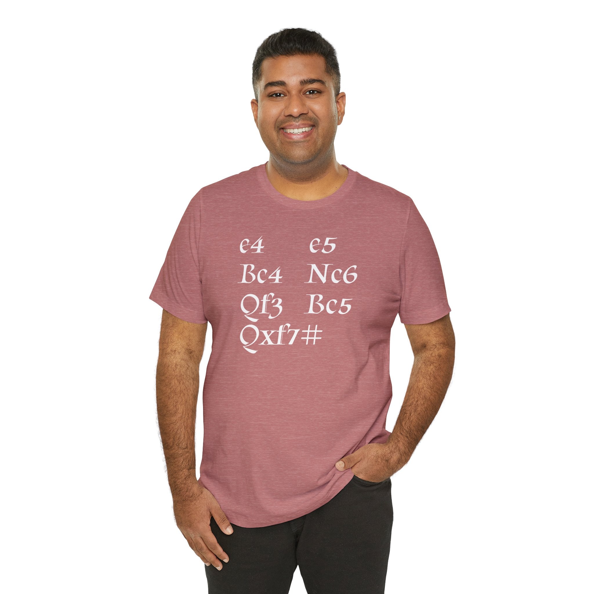 4 move Checkmate Unisex Tee