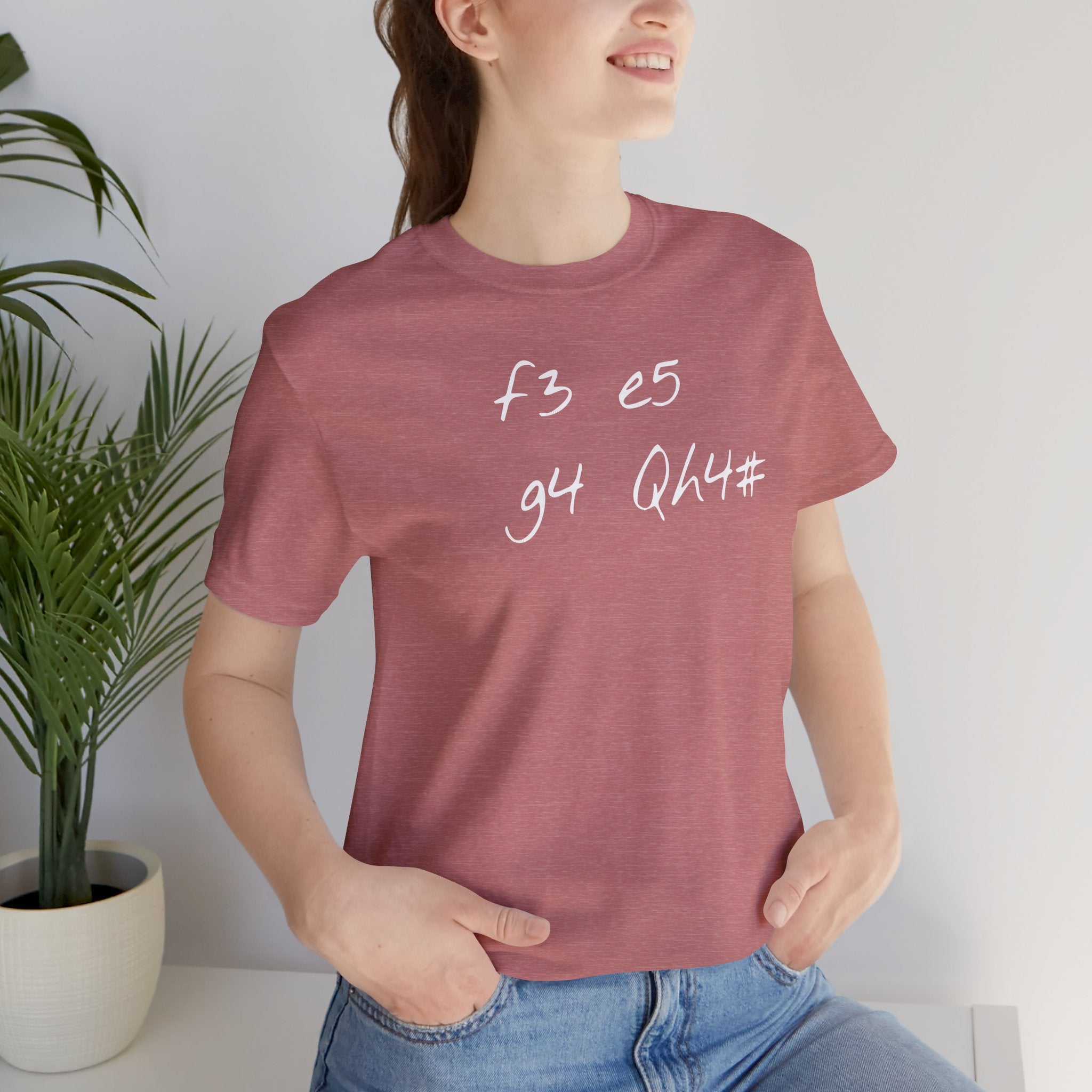 2 move Checkmate Unisex Tee