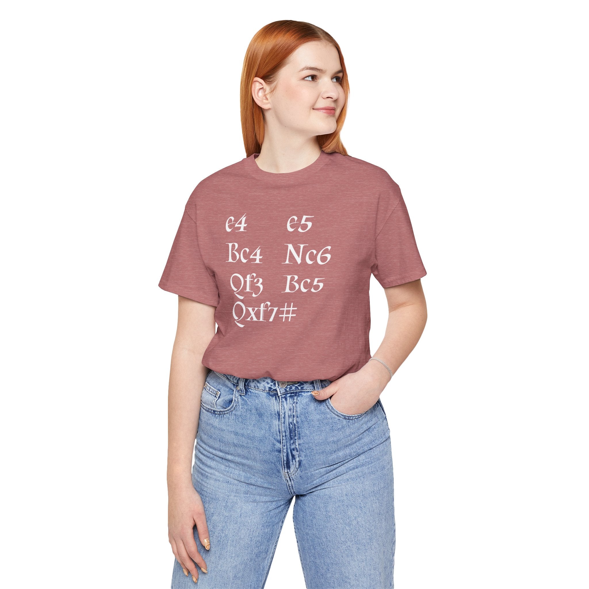 4 move Checkmate Unisex Tee