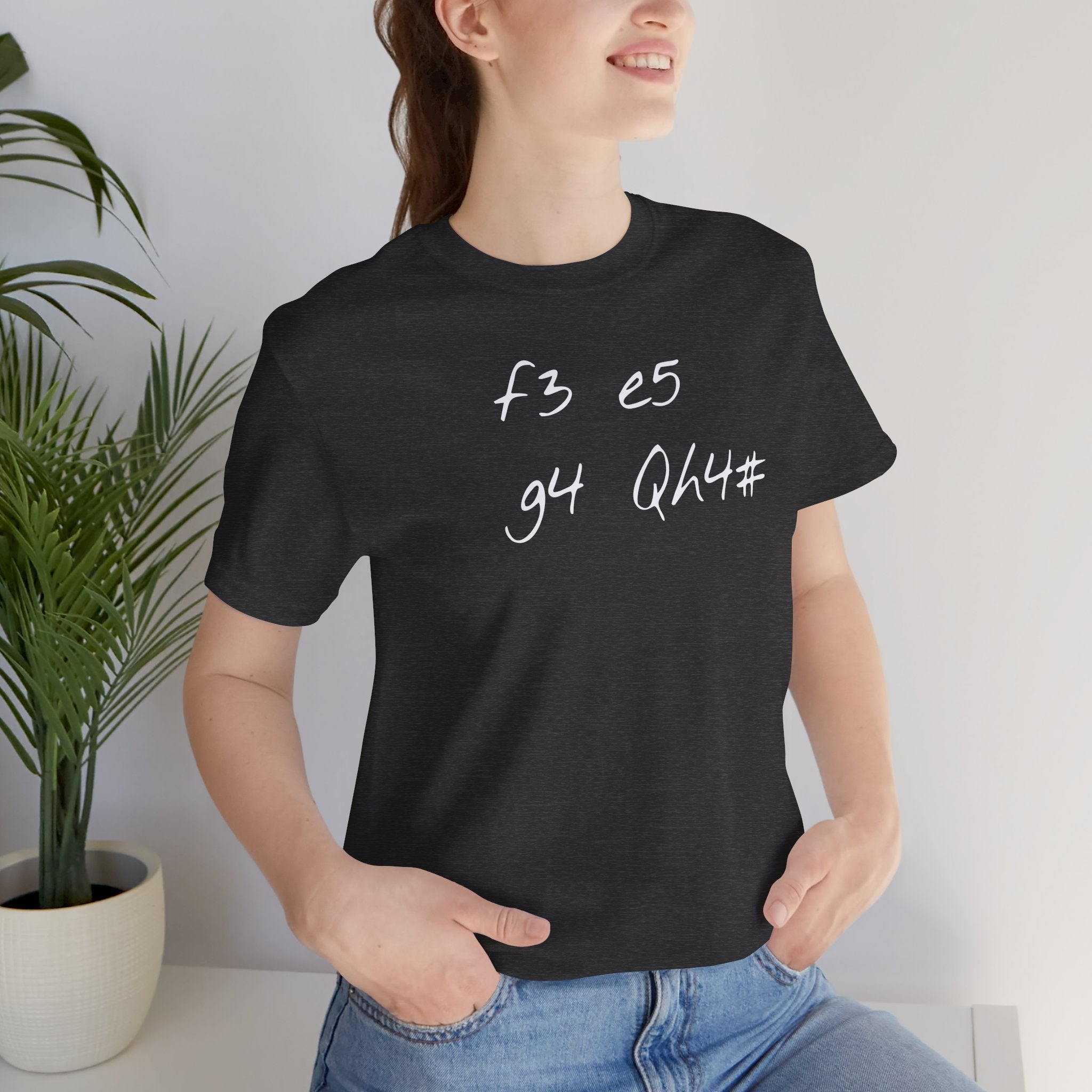2 move Checkmate Unisex Tee