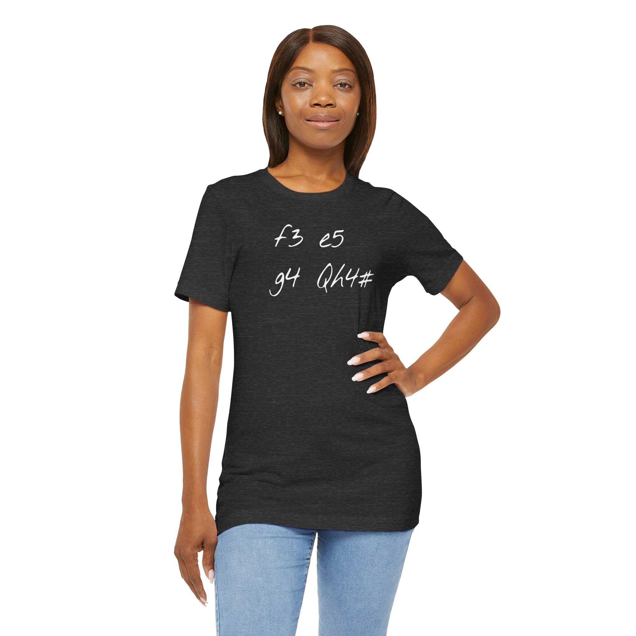 2 move Checkmate Unisex Tee