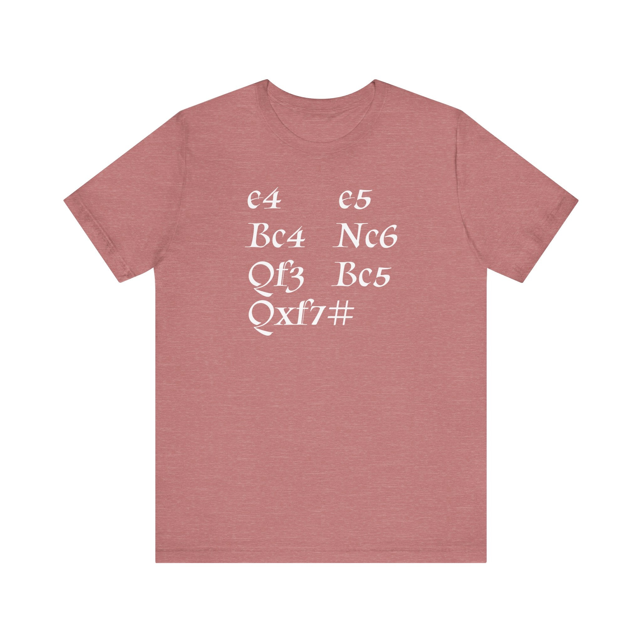 4 move Checkmate Unisex Tee